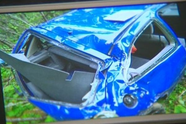 La voiture d'Erwan Binet a été retrouvée au fond d'un ravin, près d'Avoriaz