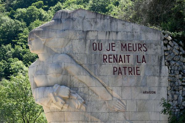 Un mémorial dédié aux Résistants, dans l'Ain.