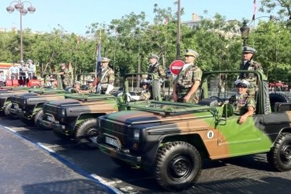 Les soldats de la brigade pétrolière interarmée de Chalon-sur-Saône