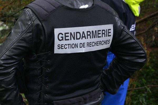 Illustration, section de recherches de la gendarmerie.