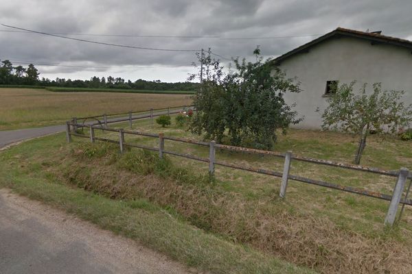 Le lieu dit Ouillères à Baignes en Charente