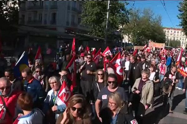 Force ouvrière est dans le cortège mené par la CGT, contre la loi travail, ce jeudi 16 novembre