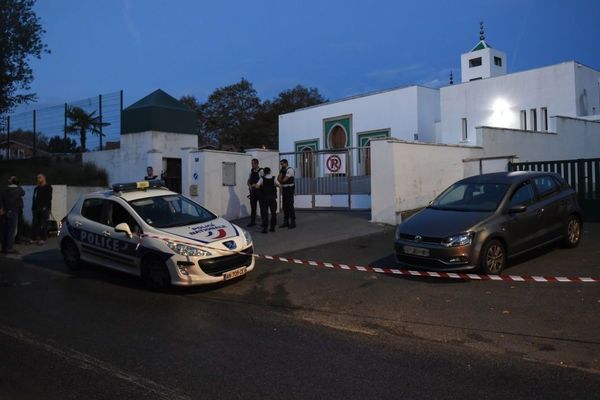 La mosquée de Bayonne où deux fidèles ont été blessés.