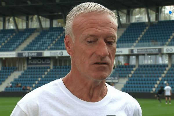 Didier Deschamps, sélectionneur de l'équipe de France de football.