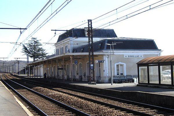 La gare de Souillac