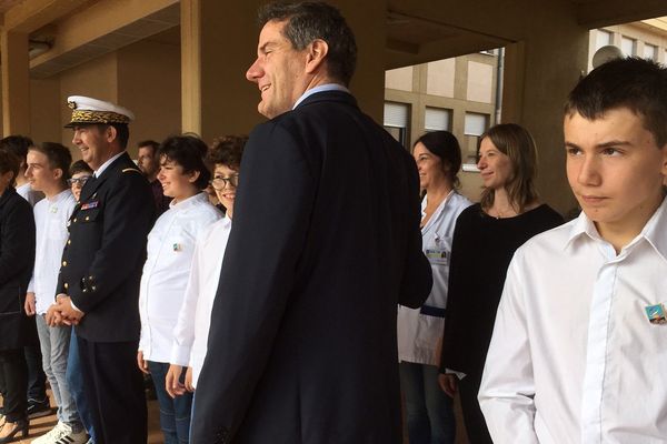 La première promotion de jeunes atteints d'autisme a reçu l'insigne de l'Ecole des pupilles de l'air (Isère).