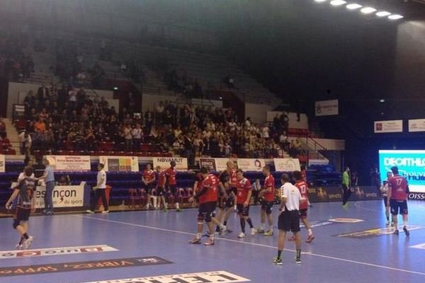 L'Entente Sportive Bisontine Masculine affrontait vendredi 17 octobre Valence Handball.