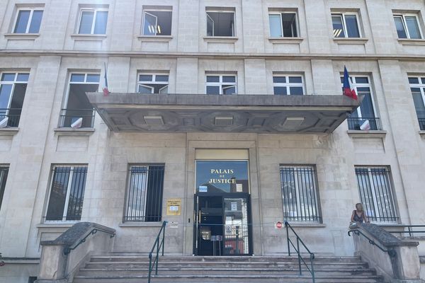 Le palais de justice de Troyes, mardi 15 juin 2021