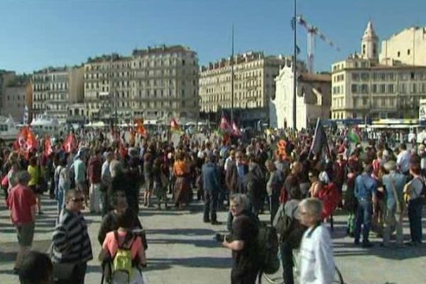 la mobilisation à Marseille