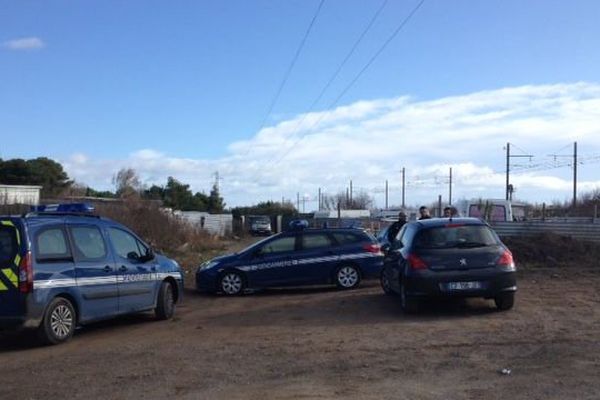 Un important dispositif de gendarmerie était toujours sur place dans la matinée de ce 14 février 2016