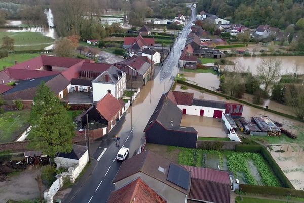 Arques sous les eaux