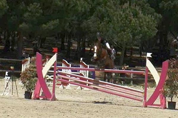 Montpellier - le jumping national se déroule à Grammont jusqu'à dimanche - 7 mai 2015.