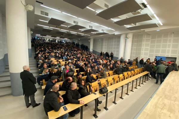 L'assemblée générale s'est déroulée dans l'amphithéâtre Landry de l'Université de Corse.