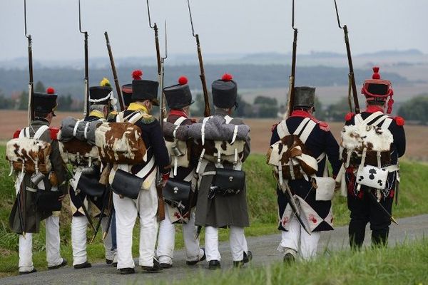 Festivités du bicentenaire de la Campagne de France de 1814 (illustration)