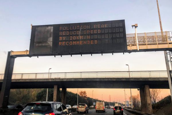 Vitesse réduite de 20km/h en cas d'alerte pollution