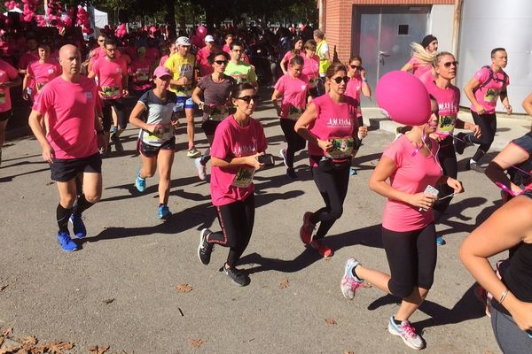 Les coureurs se sont élancés de la base des Argoulets