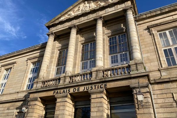 Palais de justice de Saint-Brieuc.