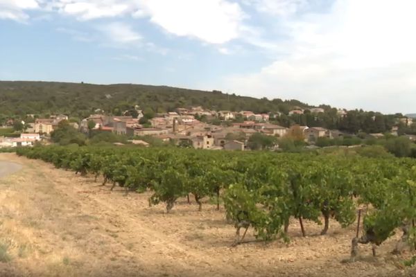 Le village de Monze, dans l'Aude