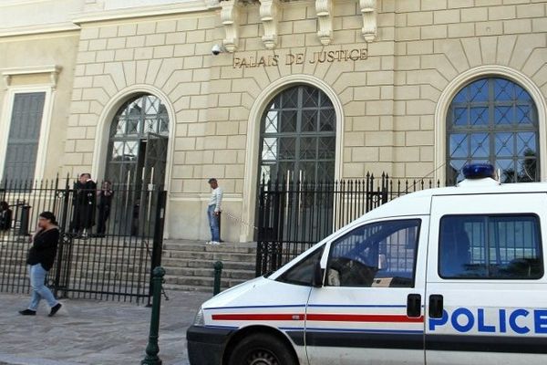 ILLUSTRATION - Le palais de justice d'Ajaccio (Corse-du-Sud)