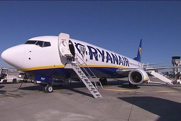 Le premier avion Ryanair sur Toulouse-Blagnac ce mercredi