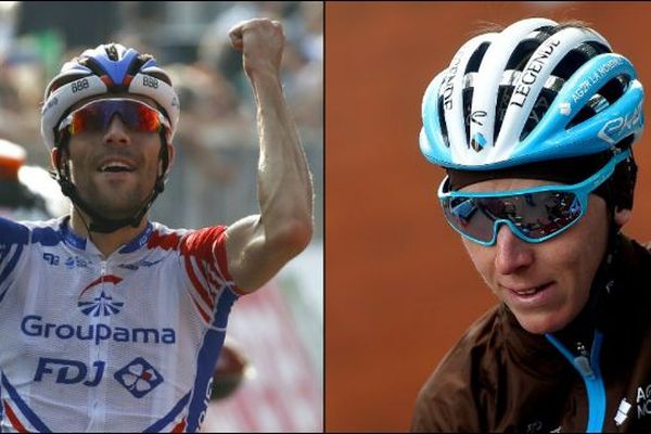 Thibaut Pinot et Romain Bardet, les meilleurs ennemis.