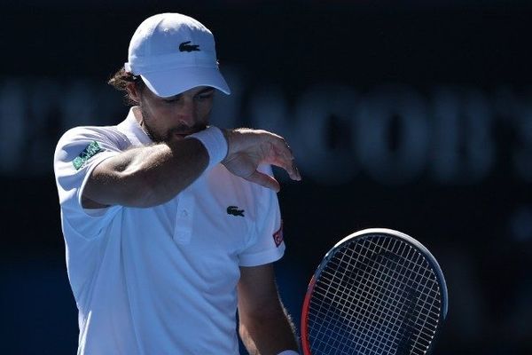 Fin de parcours pour Jérémy Chardy à l'Open d'Australie.