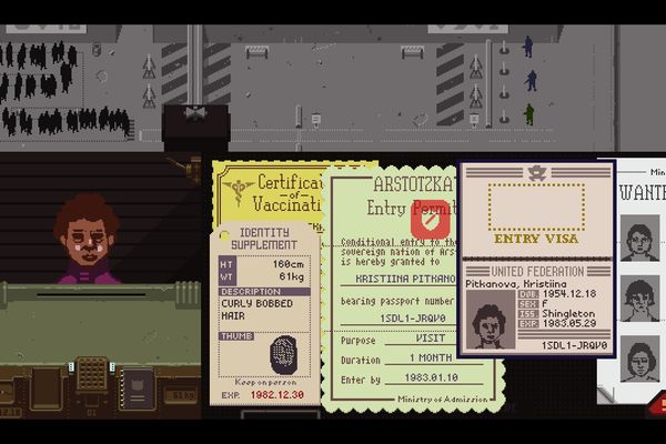 Un jeu qui consiste à vérifier des passeports et des papiers d'identité : voici Papers, Please