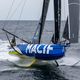 Charlie Dalin (FRA), skipper de MACIF Santé Prévoyance, s'entraîne pour le Vendée Globe, le 10 septembre 2024, au large de Lorient