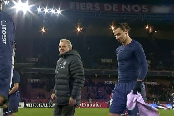 Zlatan Ibrahimovic, star du PSG