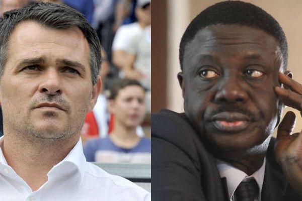 Willy Sagnol et Pape Diouf