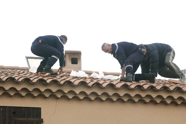 Les sapeurs-pompiers sont intervenus à de multiples reprises, mercredi 3 janvier, à cause de la tempête Eleanor. 