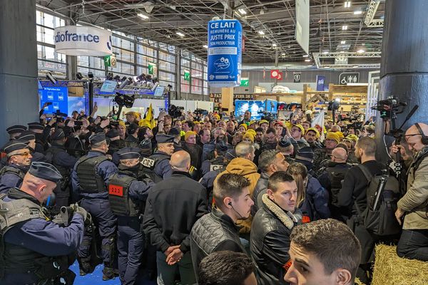 De fortes tensions ont lieu au Salon de l'Agriculture.