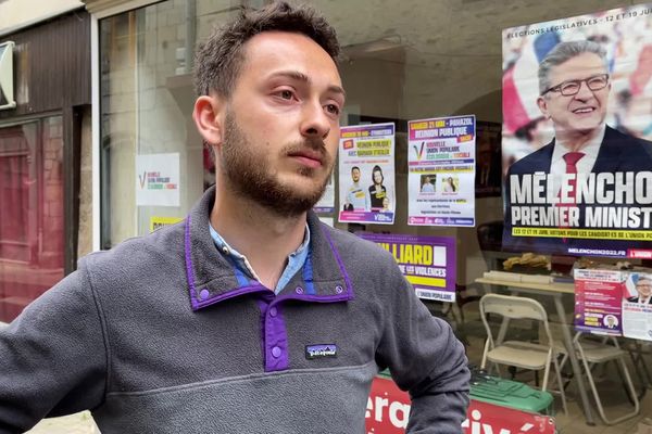 Damien Maudet, 25 ans, plus jeune député du Limousin de la Ve République.