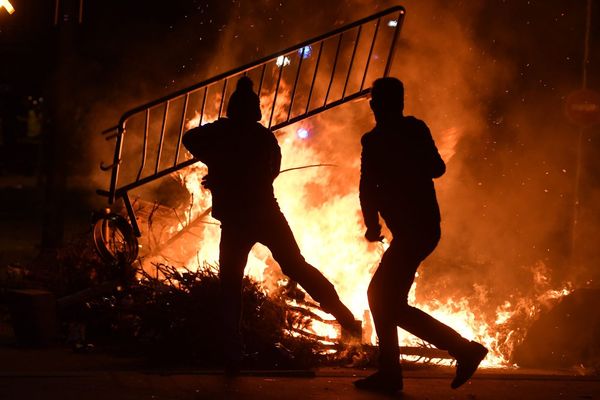 Violences en marge de la manifestation de "gilets jaunes", le 1er décembre 2018.