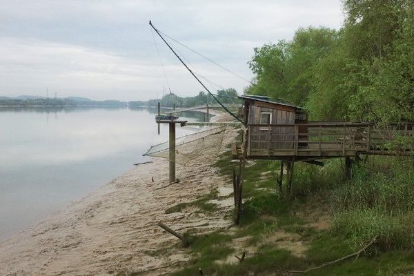 Les carrelet au bord de la Gironde