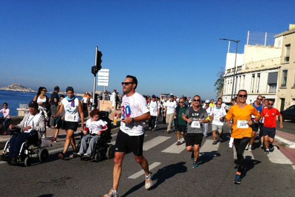 Sur la Corniche, conditions de course idéales pour cette 31e édition de l'Algernon.