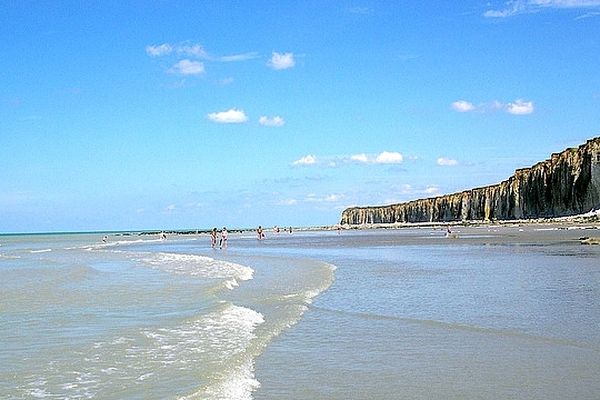 Veules-les-Roses et sa plage.