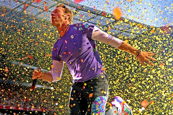 Chris Martin et Coldplay ont assuré le show, le 8 juin 2017, au Parc OL.