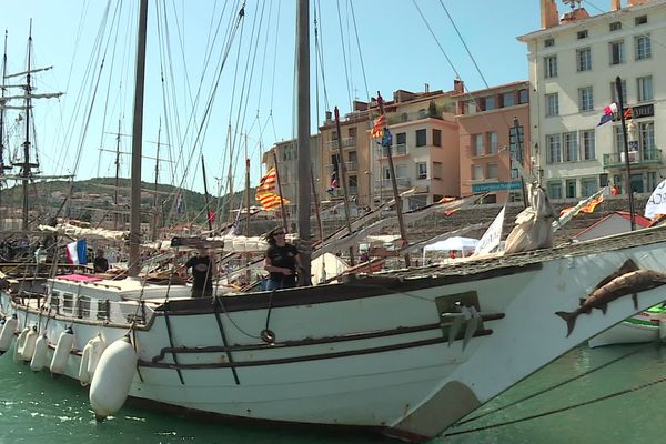 "Escale à Port-Vendres" se déroule jusqu'au dimanche 14 avril. Trois grands voiliers historiques sont notamment à découvrir.