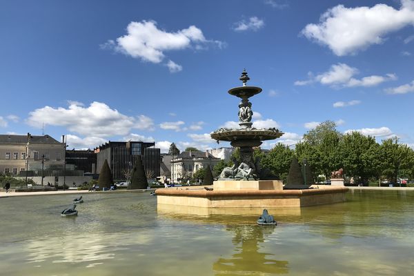 Angers le jardin du Mail