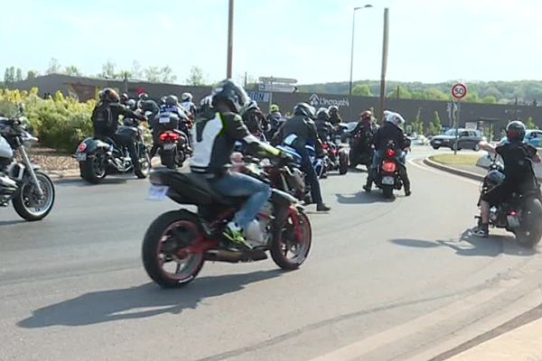 Des motards en colère