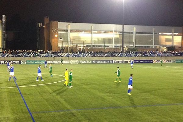 Croix-Concarneau au stade Henri Seigneur ce mardi soir. 