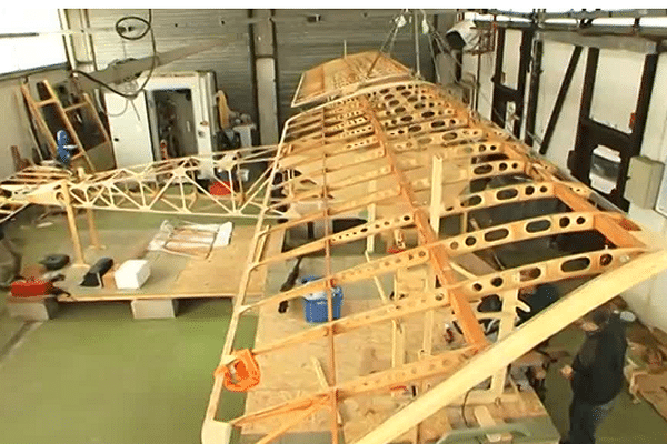 Le Morane saulnier prend forme