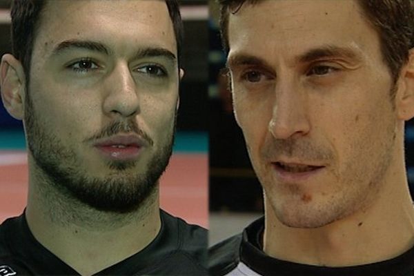 Eldin Demirovic et Bojan Janic (de gauche à droite) 