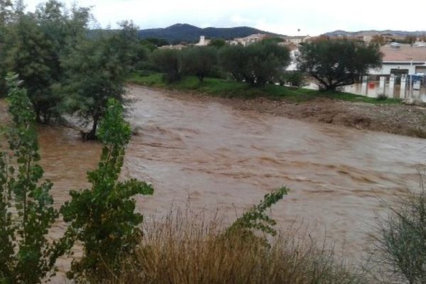 Des trombes d'eau sont tombées sur la commune en milieu d'après-midi