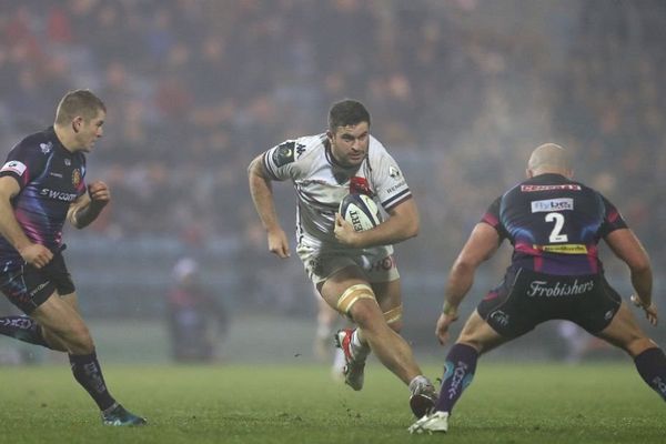 Sous un brouillard épais, l'UBB a dominé Exeter sur ses terres dimanche dernier  