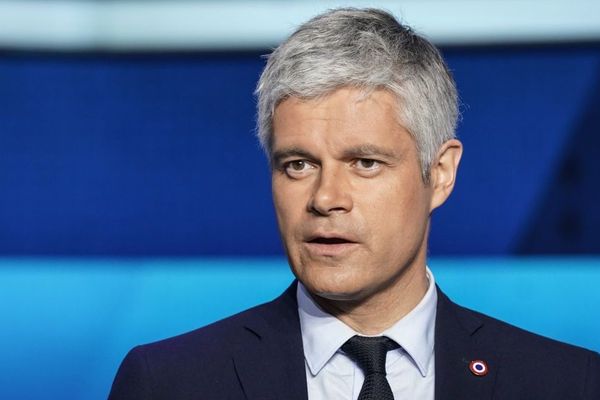 Le président des Républicains, Laurent Wauquiez, lors d'un débat télévisé pour la campagne des élections européennes - 22/05/2019