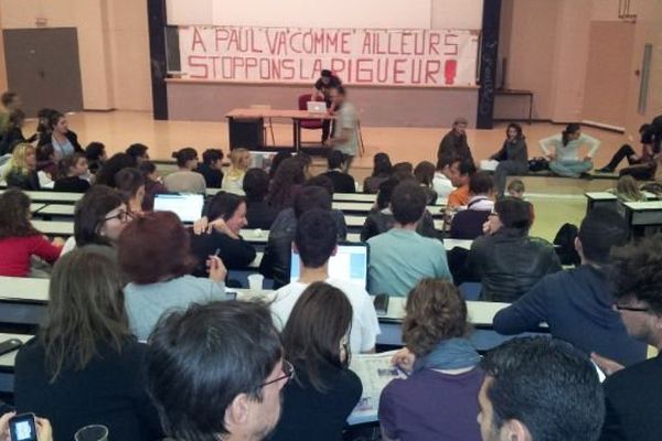 L'assemblée générale doit décider de la suite à donner au blocage de l'Université Paul Valéry