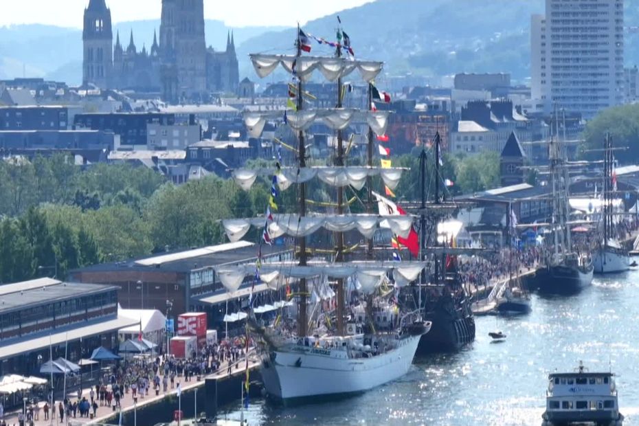 Armada de Rouen 2023 5 minutes pour être incollable sur les bateaux