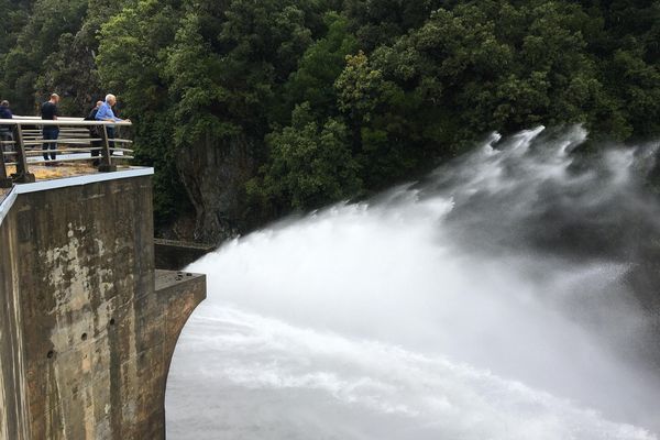 Le barrage de l'Alisgiani, en Haute-Corse, l'une des nombreuses infrastructures dont l'OEHC a la charge.